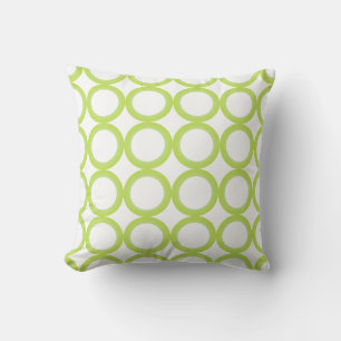 Coussin PixDezines anneaux mod/mousse vert/do-it-yourself