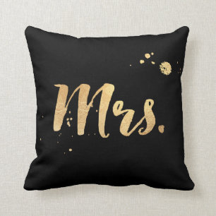 Coussin PixDezines Mme coussin/fausse feuille d'or/DO-IT-Y