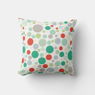 Coussin PixDezines noël/pois réglables