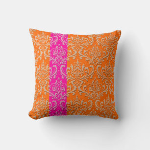 Coussin PixDezines rossi damask/do-it-yourself couleurs ar
