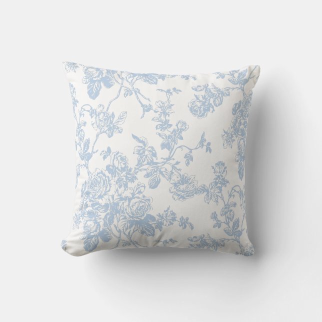 Coussin PixDezines toile/roses/vecteur/do-it-yourself arri (Recto)