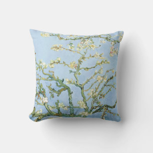 Coussin PixDezines Van Gogh Floraison d'amandier à Saint-R