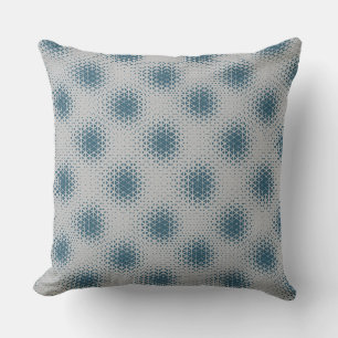 Coussin Pixel Motif 10.B.bw LGrey BG