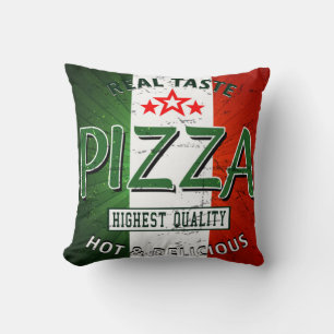 Coussin Pizza Chaude Et Délicieuse