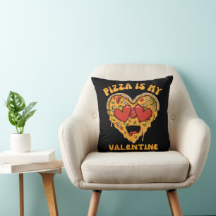 Coussin Pizza Est Ma Saint-Valentin