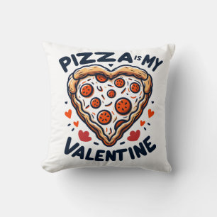 Coussin Pizza Heart Valentine