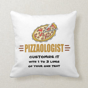 Coussin Pizza personnalisée