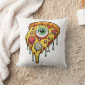 Coussin Pizza psychédélique (Couverture)