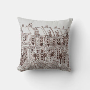 Coussin Place Aux Oignons, Vieille Ville  Lille, France