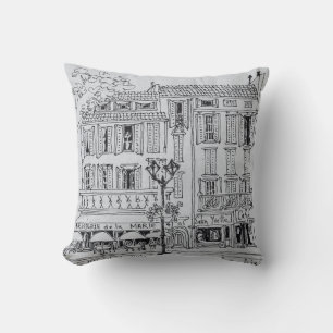 Coussin Place de L'Hotel de Ville Aix en Provence