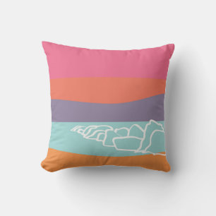 Coussin Plage 感 恩 Jeter l'oreiller avec la menthe solide
