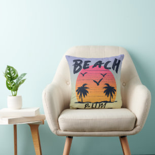Coussin Plage/côtière/tropical/Hawaïen