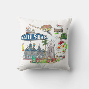 Coussin Plage de Carlsbad, amusement urbain