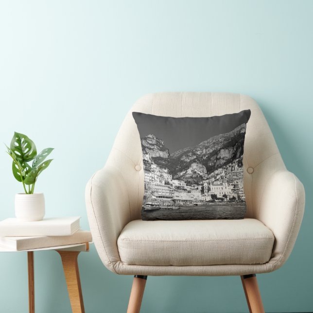 Coussin Plage de Positano Marina Grande 2 - BW (Chaise)