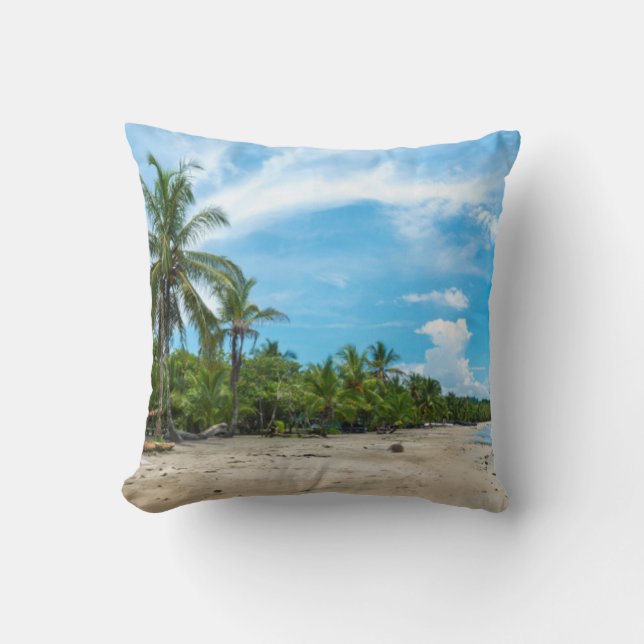 Coussin Plage de Puerto Viejo (Recto)