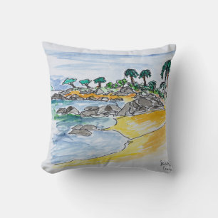 Coussin Plage d'Isolella, Ajaccio  Corse, France
