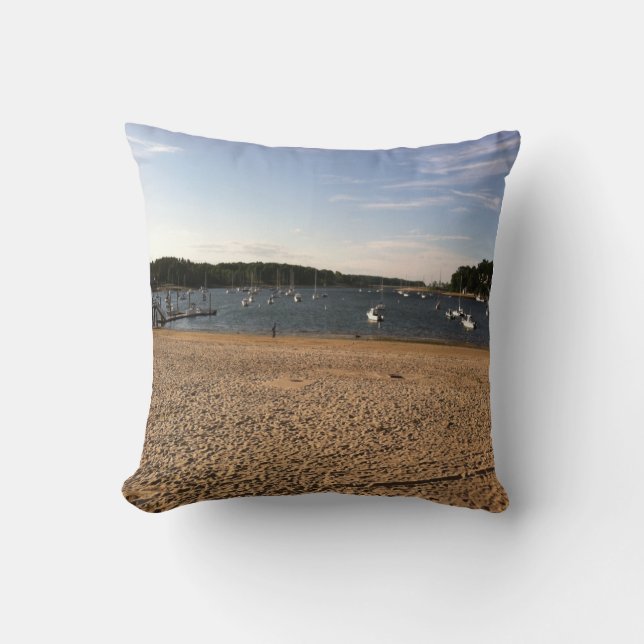 COUSSIN PLAGE ET BATEAU (Recto)