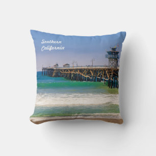 Coussin Plage et jetée de Californie du Sud à San Clemente