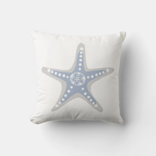 Coussin Plage étoile de mer design nautique d'été