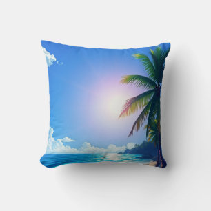 Coussin Plage pittoresque
