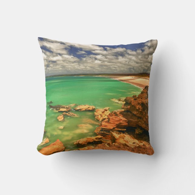 Coussin Plage | Tasmanie de Frasers (Recto)