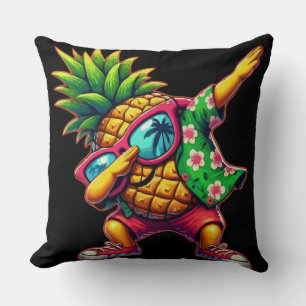 Coussin Plages de Lunettes de soleil à ananas
