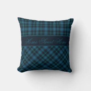 Coussin Plaid Blueberry Hill