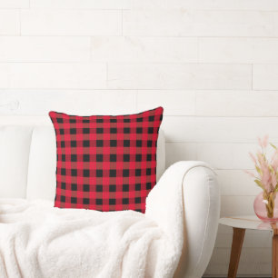 Coussin Plaid de Buffalo