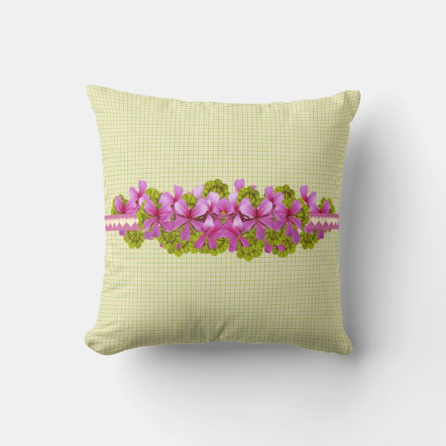 Coussin Plaid de l'amour de la grand-mère (Recto)