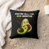 Coussin Plaisanterie Recherchée végétalienne d'Avo (Couverture)