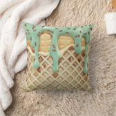 Coussin Plaisir à la crème glacée Minty (Couverture)
