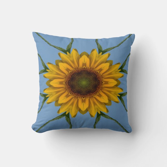 Coussin Plaisir de tournesol.... (Recto)