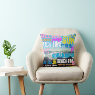 Coussin Plaisir d'été à la plage