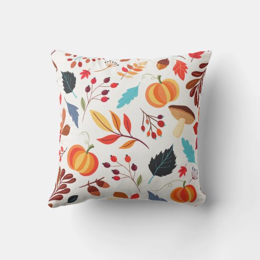 Coussin Plaisirs automnaux (Verso)