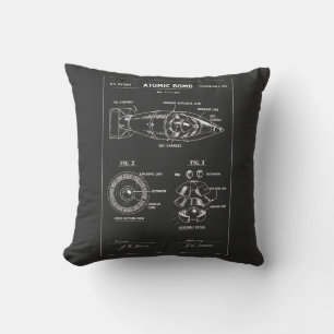 Coussin Plan de bombe atomique croquis