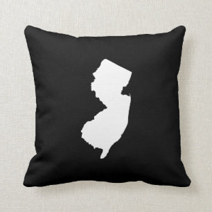 Coussin Plan de l'État du New Jersey