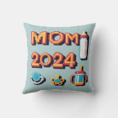 Coussin Plan d'évolution de la croissance des bébés (Verso)