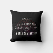 Coussin Plan directeur INTJ (Recto)