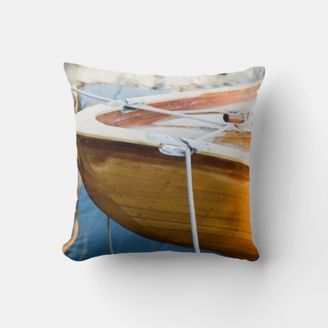 Coussin Plan rapproché sur attaché le bateau (Recto)