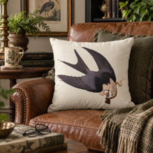 Coussin Planche 72 de la Buse à queue fourchue d'Audubon V