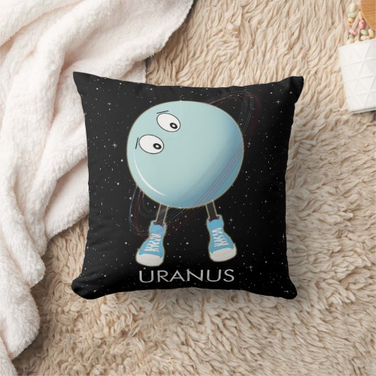 Coussin Planet Uranus & Stars (Couverture)