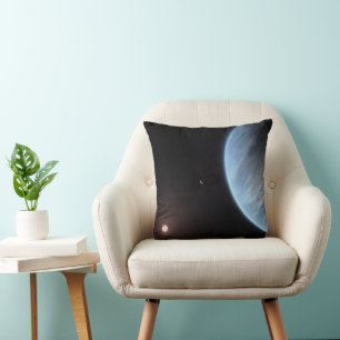 Coussin Planète K2-18b, Étoile Hôte Et Planète Accompagnan