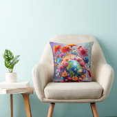 Coussin Planète Terre (Chaise)