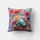 Coussin Planète Terre (Verso)