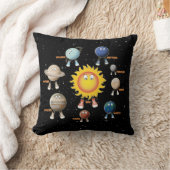 Coussin Planètes et système solaire (Couverture)