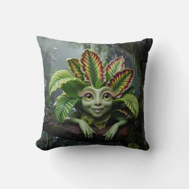 Coussin Plante tropical (Recto)