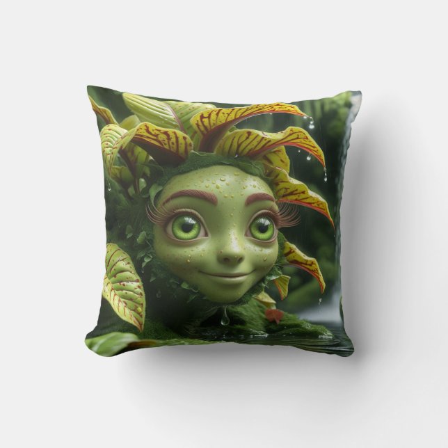 Coussin Plante tropical (Recto)
