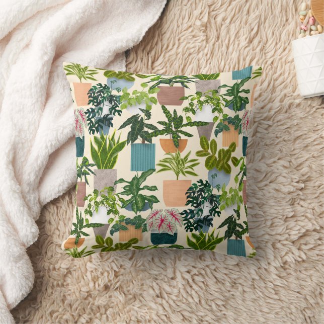 Coussin Plantes de maison (Couverture)
