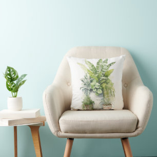 Coussin Plantes d'intérieur