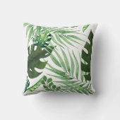 Coussin Plantes tropicales nature (Verso)